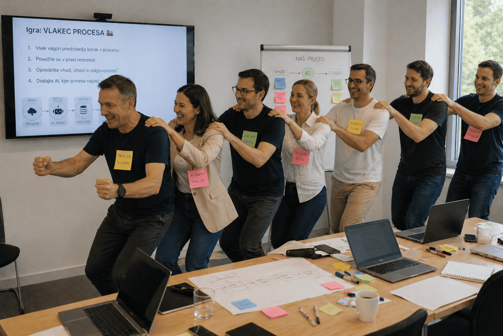 AI avtomatizacija - izobraževnae, vaja