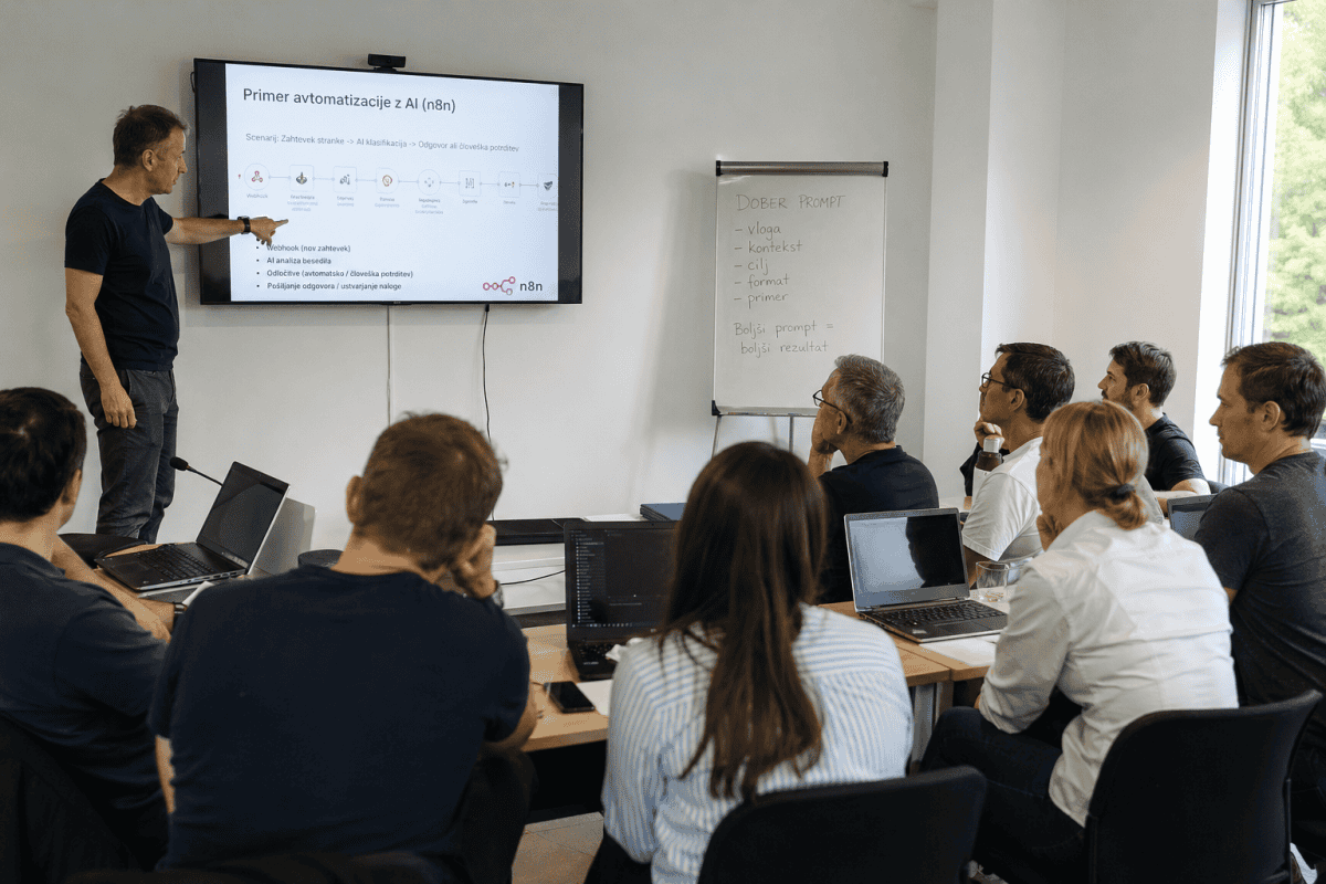 AI delavnice za zaposlene